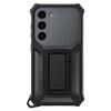 Samsung Galaxy S23 Rugged Gadget Phone Case, Heavy Duty Protective Cover w/Platform for Card Slot Holder, Wrist Strap, Detachable Accessories, US Version, EF-RS911CBEGUS, Titan view 2