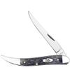 Case XX WR POCKET KNIFE MEDIUM TEXAS TOOTHPICK - POCKET WORN GRAY BONE CRANDALL JIG, ITEM 58421, LENGTH CLOSED 4 1/4 INCH (610094 CS) view 1
