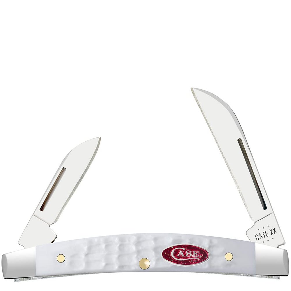 Case XX Small Congress Standard Jig White Synthetic Pocket Knife CA60198