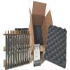 for 2.5" Hard Disk Drive with Tray, Shipping Boxes, 20 Count Slotted Moving Box with Foam Shock HDD Shipping Protector, Protective Corrugated Cardboard Packing, Pack of 5 Kits view 1
