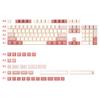 KPREPUBLIC GKs Cherry Profile Summer Peach Dye Sub Keycap Set Thick PBT for Keyboard 87 tkl 104 ansi xd64 bm60 xd68 xd84 BM87 BM65 Pink view 1