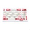KPREPUBLIC GKs Cherry Profile Summer Peach Dye Sub Keycap Set Thick PBT for Keyboard 87 tkl 104 ansi xd64 bm60 xd68 xd84 BM87 BM65 Pink view 3