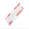 KPREPUBLIC GKs Cherry Profile Summer Peach Dye Sub Keycap Set Thick PBT for Keyboard 87 tkl 104 ansi xd64 bm60 xd68 xd84 BM87 BM65 Pink view 4