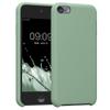 kwmobile TPU Silicone Case Compatible with Apple iPod Touch 6G / 7G (6th and 7th Generation) - Case Soft Flexible Protective Cover - Pottery Green view 1