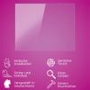 atFoliX Plastic Glass Protective Film compatible with Aures Yuno 15.1 Inch, 9H Hybrid-Glass FX Screen Protector view 3
