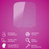 atFoliX Plastic Glass Protective Film compatible with AGPTek A65, 9H Hybrid-Glass FX Screen Protector view 3