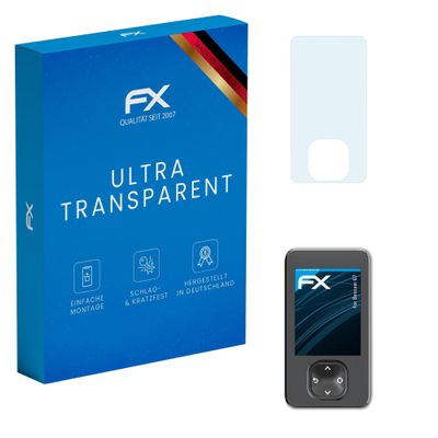 atFoliX Screen Protection Film compatible with Dexcom G7 Screen Protector, ultra-clear FX Protective Film (2X)