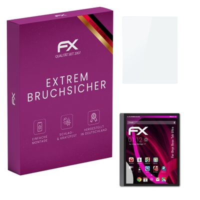 atFoliX Plastic Glass Protective Film compatible with Onyx Boox Tab Ultra, 9H Hybrid-Glass FX Screen Protector