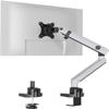 Durable Monitor Mount Select for 1 Screen - Monitor Stand with Clamp for Desks - VESA 75/100 - for Screens Upto 32 Inches - Height Adjustable, Rotate & Tilt - Securely Holds Screens Upto 8KG view 2