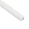 D-Line 15.7" White Quarter Round Cable Raceway, Corner Cord Cover, Self-Adhesive Floor Molding with Wire Channel, Baseboard Cable Hider - 0.87" (W) x 0.87" (H) x 15.7-inch Length - White view 1