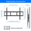 Amer Mounts Heavy Duty Low Profile Tilting Flat Panel Wall Mount, Max Panel Weight 132lbs Designed for Most of 40-100 inch LED, LCD, OLED Flat Screen Panel, Supports VESA800x500 view 3
