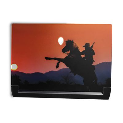 MightySkins Skin Compatible with Alienware M15 R7 (2022) Full Wrap Kit - Bronco Sunset | Protective, Durable, and Unique Vinyl Decal wrap Cover | Easy to Apply & Change Styles | Made in The USA