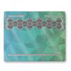 MightySkins Glossy Glitter Skin Compatible With Alienware X14 (2022) Full Wrap Kit - Blue Green Polygon | Protective, Durable High-Gloss Glitter Finish | Easy To Apply & Change Style | Made in the USA view 2