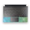 MightySkins Glossy Glitter Skin Compatible With Alienware X14 (2022) Full Wrap Kit - Blue Green Polygon | Protective, Durable High-Gloss Glitter Finish | Easy To Apply & Change Style | Made in the USA view 3