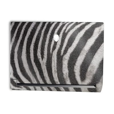 MightySkins Glossy Glitter Skin Compatible with Alienware M15 R7 (2022) Full Wrap Kit - Zebra Closeup | Protective, Durable High-Gloss Glitter Finish | Easy to Apply & Change Styles | Made in The USA