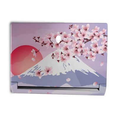 MightySkins Skin Compatible with Alienware M15 R7 (2022) Full Wrap Kit - Fuji Sunset | Protective, Durable, and Unique Vinyl Decal wrap Cover | Easy to Apply & Change Styles | Made in The USA