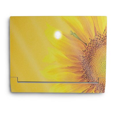 MightySkins Glossy Glitter Skin Compatible with Alienware X14 (2022) Full Wrap Kit - Sunflower Yellow | Protective, Durable High-Gloss Glitter Finish | Easy to Apply & Change Styles | Made in The USA