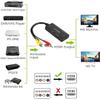 FDBV RCA to HDMI Converter, Composite to HDMI Adapter Support 1080P PAL/NTSC Compatible with PS one, PS2, PS3, STB, Xbox, VHS, VCR, Blue-Ray DVD Players view 3