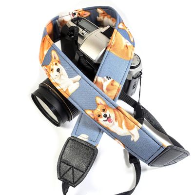 Corgi Camera Strap, Corgis Camera Strap Universal DSLR Neck & Shoulder Strap, Photography Accessory, Gift for Men & Women