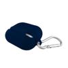 AudioSpice Collegiate Michigan Wolverines Silicone Cover for Apple AirPods (3rd Generation) Charging Case with Carabiner view 4