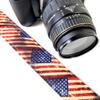 American Flag Camera Strap, USA Camera Strap Universal DSLR Neck & Shoulder Strap, Photography Accessory, Gift for Men & Women view 2