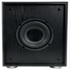 Rockville Rock Shaker 6.5 Black 200W Peak/100W RMS Powered Home Theater Subwoofer, Class-D, Adjustable Crossover, 20Hz-200Hz, Compact Design, for Movies and Music view 3
