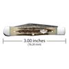 Case XX Swell Center Jack Vintage Bone Pocket Knife CA77462 view 2