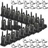 Retevis RB66 Walkie Talkie 1 Hour Fast Charging,Portable FRS Two-Way Radios with Earpiece,USB-C Charging,Flashlight,Fluorescent Design,Business 2 Way Radio for Catering Healthcare School(20 Pack) view 1
