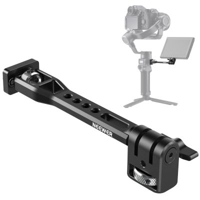 NEEWER Adjustable Field Monitor Mount, 360 Rotating Camera Monitor Mount with 1/4 Inch Thread, Compatible with DJI RS4 Pro RS3 RS2 RSC2 ZHIYUN Crane 2S Crane 3 3S WEEBILL-S MOZA Gimbals, GA005