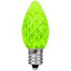 Novelty Lights 25PK C7 LED Faceted Dimmable Outdoor Halloween Light Bulbs view 4