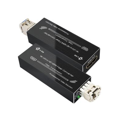 Mini     Ultra HD Video Optical Transceiver @ Uncompressed Max  Over   Single Fiber   Fiber Converter