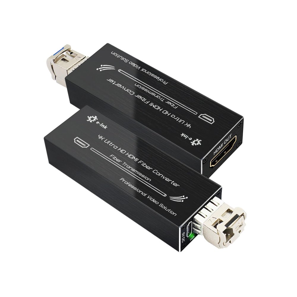Mini Ultra HD Video Optical Transceiver @ Uncompressed Max Over Single Fiber Fiber Converter