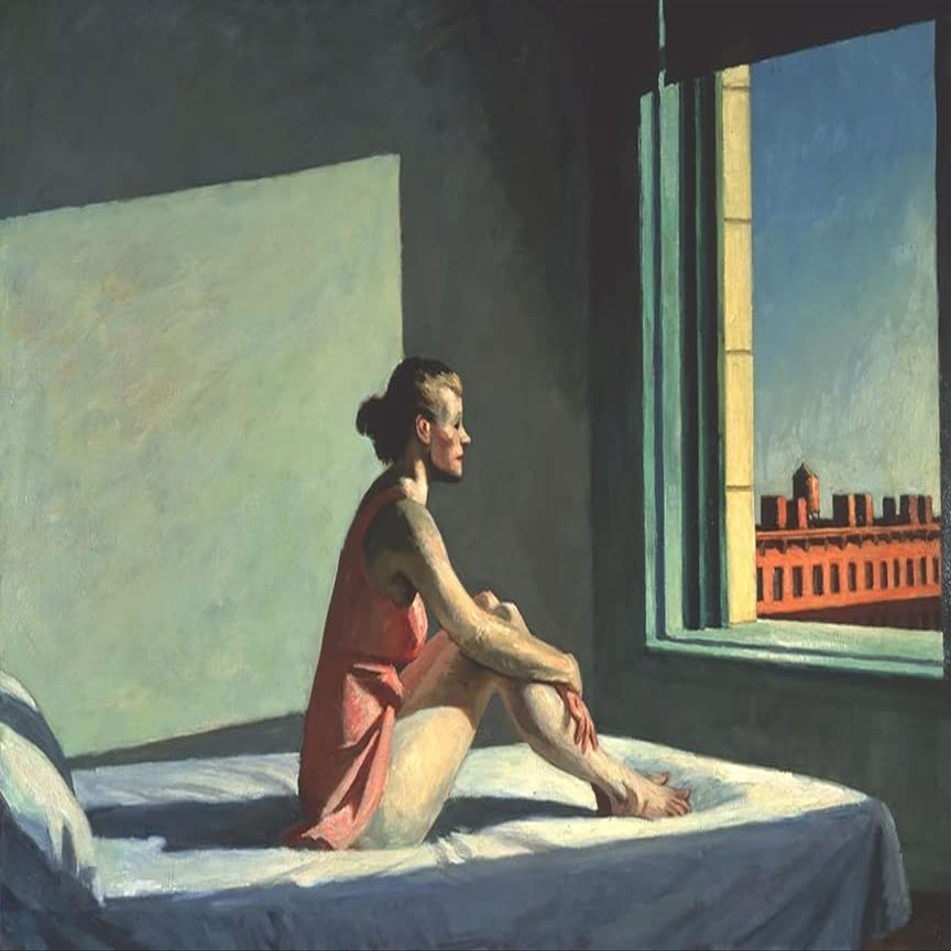 Morning Sun : Edward Hopper : 1952 : Archival Quality Art Print