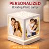ZOCI VOCI Custom Rotating Picture Frame with Night Light, White view 2