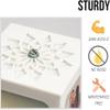 ZOCI VOCI Custom Rotating Picture Frame with Night Light, White view 4