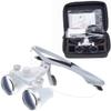 MrHugoo 3.5X-420 Working Distance Binocular Loupe Magnifier Optical Glass (Silver) view 1
