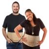 Movibrace Abdominal Belt for Hanging Belly, Weak Abdominal and Lower Back Muscles (X-Large) view 1