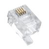 Cable Central LLC RJ11 (6P4C) Plug for Stranded Round Wire 100pk view 1