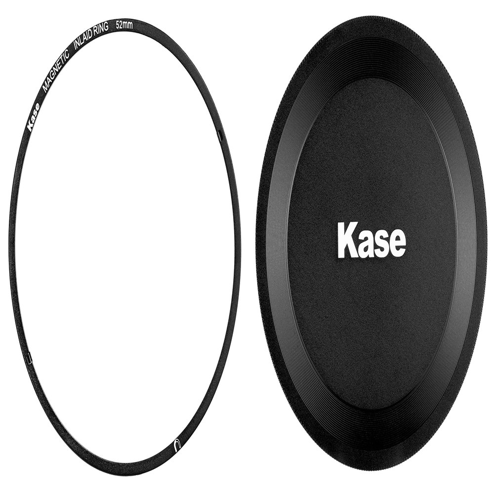 Kase Revolution 52mm Magnetic Inlaid Adapter Set/Kit w Lens Cap