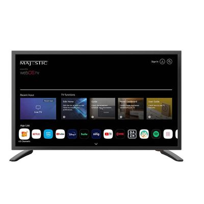 Majestic 19" 12V Smart LED TV WebOS, Mirror Cast & Bluetooth - North America Only