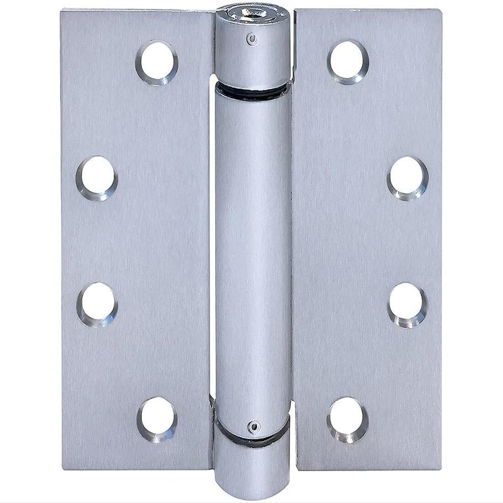 Tell HG100318 Spring Hinge 4.5" L Stainless Steel Stainless Steel