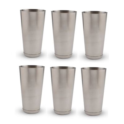 SynSpiritStore Set of 6 Classy mocktail/lassi Glasses Large