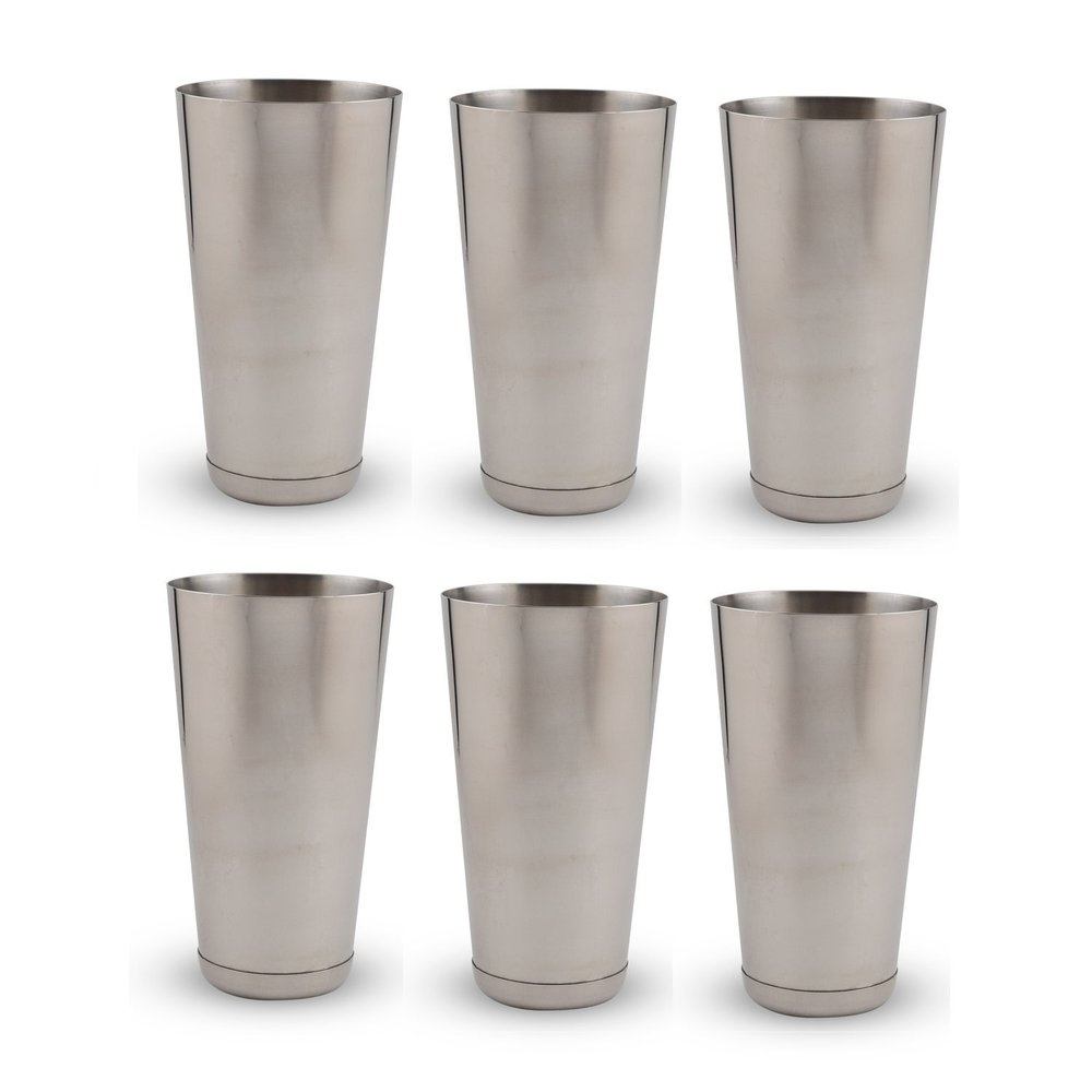 SynSpiritStore Set of 6 Classy mocktail/lassi Glasses Large
