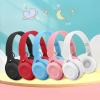 YOZUMD Wireless Bluetooth Headphone,Noise Reduction Over-Ear Computer Laptop Headphone, Bluetooth-compatible5.0 Cute Stereo Gaming Headsetfor Computer Phone Pink view 3