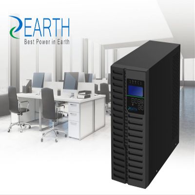 Earth Online Single Phase UPS 1500VA, Pure Sine Wave Uninterruptible Power Supply, Tower UPS(EAA-H2O-1500)