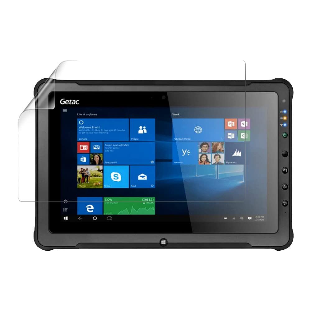 celicious Silk Mild Anti-Glare Screen Protector Film Compatible with Getac F110 (1st Gen) [Pack of 2]
