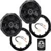KICKER Speakers 6.5 inch for Ford Bronco Sport 2021-2024 Upgrade Kit - Pair of DS Series with Adapters and Harness, Coaxial 6 1/2 Car Audio Front or Rear Door Speaker DSC650, 43DSC6504 view 1