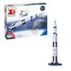 Ravensburger Apollo Saturn V Rocket Edition: 3D Jigsaw Puzzle for Kids - 440 Pieces - Authentic Spacecraft Replica - MESH Accredited view 1