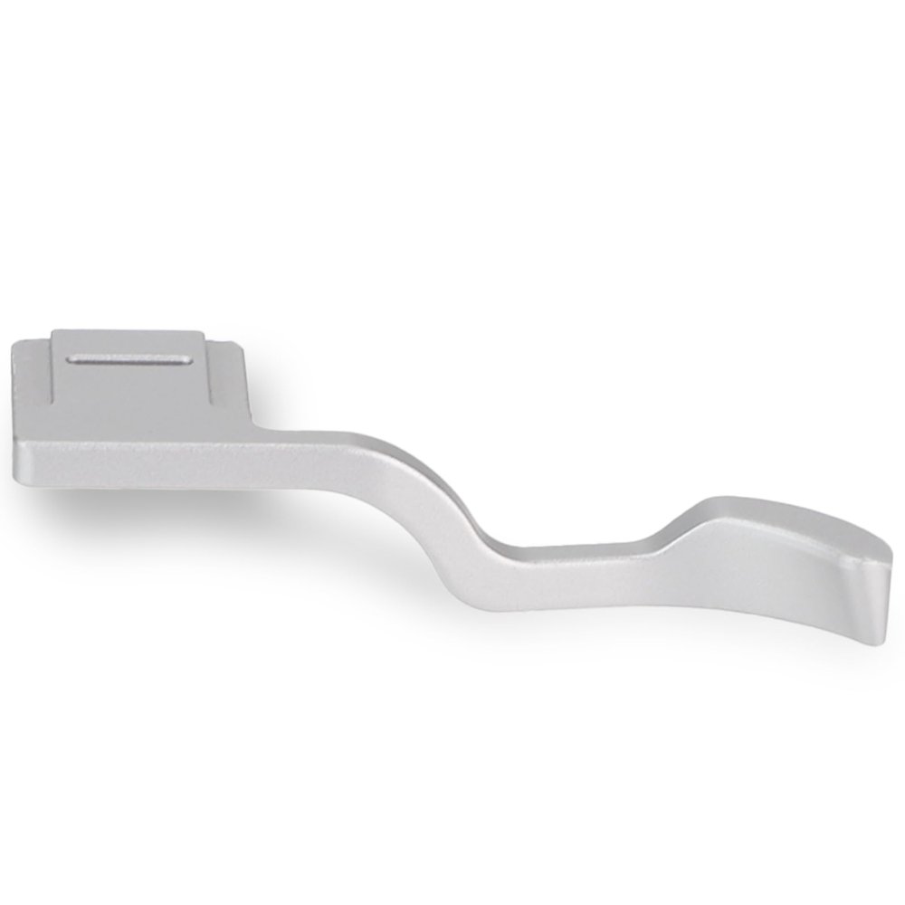 Haoge THB-XT5S Hand Grip Metal Hot Shoe Thumb Up Rest for Fujifilm Fuji X-T5 Camera Foregrip Silver