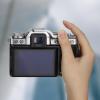 Haoge THB-XT5S Hand Grip Metal Hot Shoe Thumb Up Rest for Fujifilm Fuji X-T5 Camera Foregrip Silver view 3